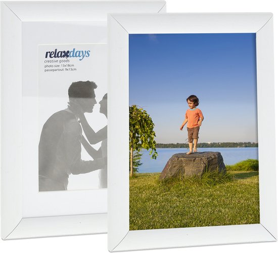 Relaxdays Cadres photo, lot de 12, différentes tailles 15x10, 18x13, 20x15, 25x20 cm, mur Relaxdays Cadres photo, lot de 12, différentes tailles 15x10, 18x13, 20x15, 25x20 cm, mur