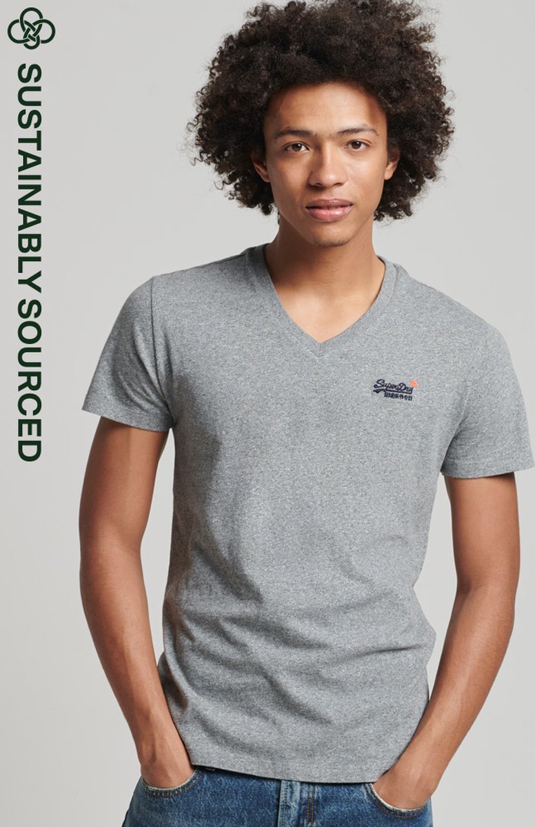 OL CLASSIC VEE TEE NS Noos Marl M1010209A 4HK Grijs