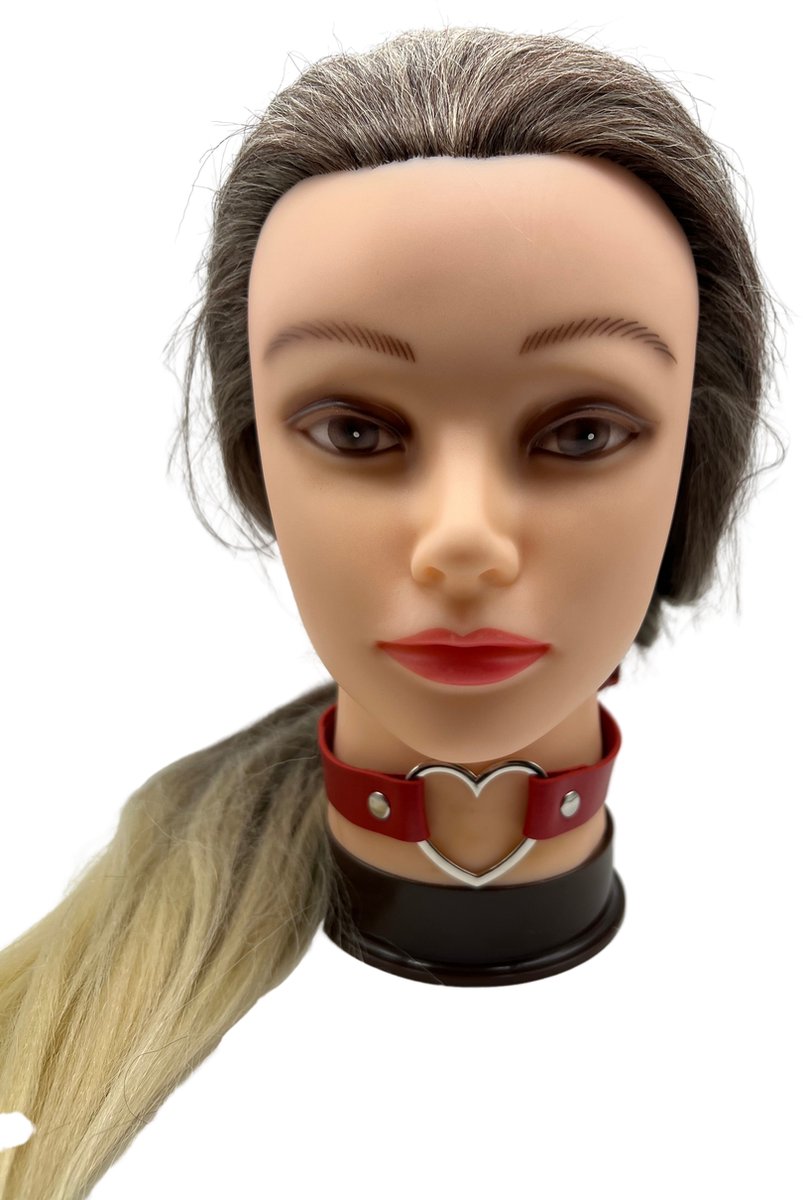 Goedkoopste Choker, Halsband, Hartje, Rood, Hals versiering, Nekdecoratie