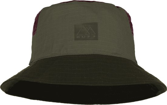 BUFF® Sun Bucket Hat HAK KHAKI L/XL - Zonnehoed - Zonbescherming