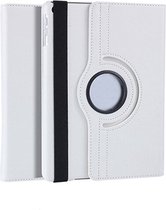 DrPhone SCS4 PU lederen 360 graden Roterende Case – Geschikt voor iPad Pro 10.5 2017 - Back Cover – Wit