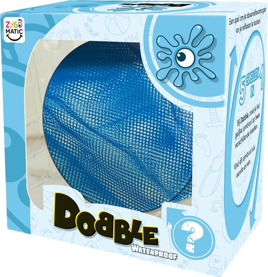 Dobble Waterproof - Kaartspel - Zygomatic Board Game Studio