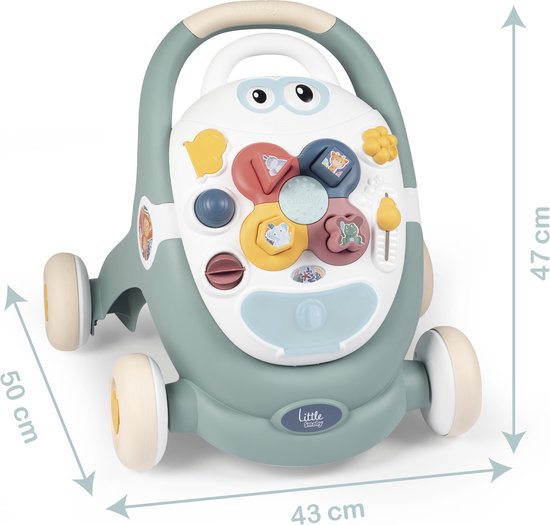 Little Smoby Babywalker 3-en-1 - Entraîneur de marche
