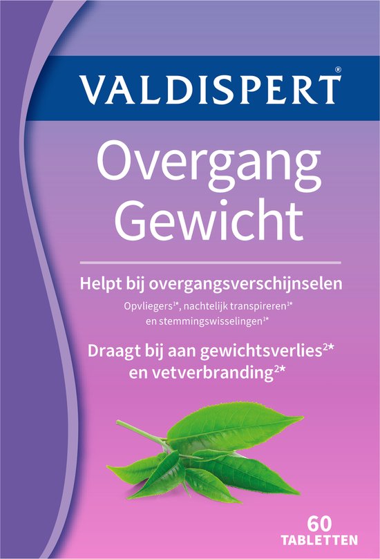 Valdispert Overgang Gewicht - Supplement - 60 tabletten