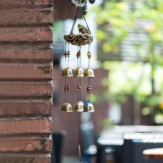 Vogelnest Windgong - Windvanger - Tuin decoratie