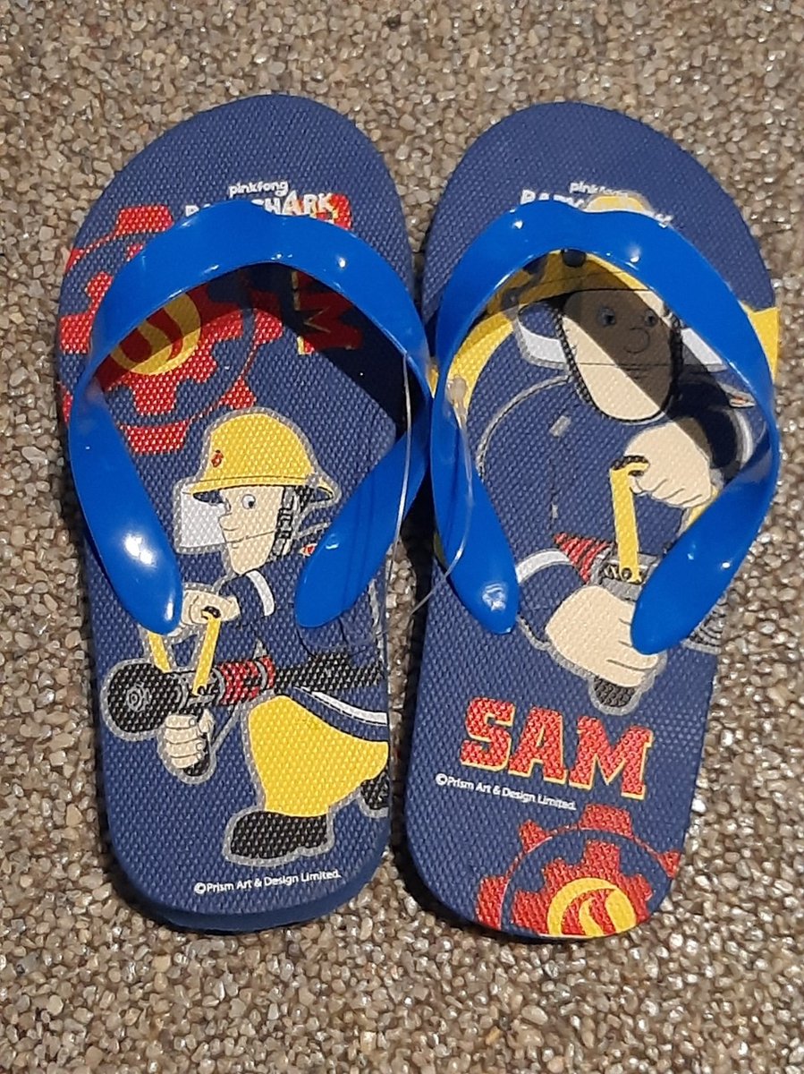 brandweerman Sam teenslippers maat 22/23