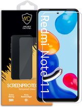Xiaomi Redmi Note 11 - Note 11S Screenprotector - MobyDefend Case-Friendly Screensaver - Gehard Glas - Glasplaatje Geschikt Voor Xiaomi Redmi Note 11 - Xiaomi Redmi Note 11S