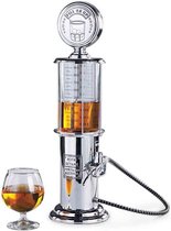 Retro drankautomaat in chroom nostalgie design | bar butler dispenser met uitgifte slang voor partij drankautomaat biertoren bierdispenser bierzuil uitgiftezuil | party gadgets