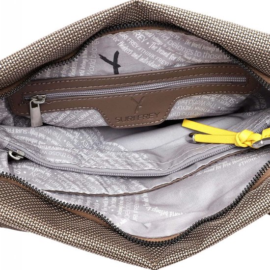 SURI FREY Sac à épaule bandoulière Suri Sports Marry Crossover Bag Taupe Marron clair