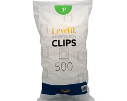 Levelit - Leveling clips 1,5 mm - 500 stuks