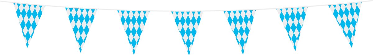 Mini Vlaggenlijn Bavaria 3 meter - Verjaardag Feest Party Festival Poolparty Decoratie