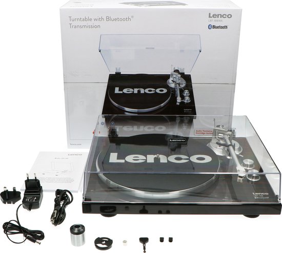 Lenco Platenspeler met Bluetooth - LBT-188WA - Bruin — afbeelding 5