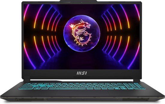 MSI Cyborg 15 A12VE-695NL-1TB-32GB - Gaming laptop - 15 inch - Intel Core i7 12650H - NVIDIA GeForce RTX 4050 - 32GB DDR5 - 1TB NVME SSD