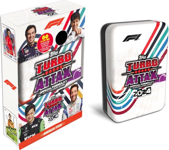 Foto: Topps f1 turbo attax 2024 mega tin