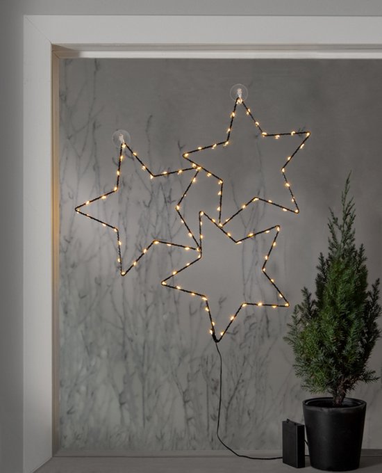Figurine décorative Stella Light de Star Trading, 90 ampoules LED 3 W