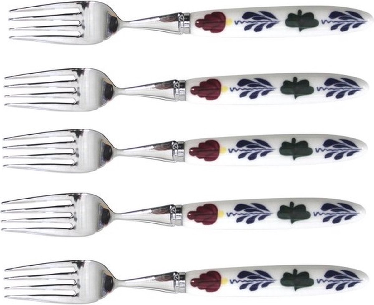 Boerenbont vork - Set van 4 stuks