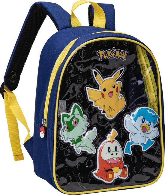 Pokemon Pikachu Rugzak Premium Quality Jongens Meisjes - Hoogte 33cm