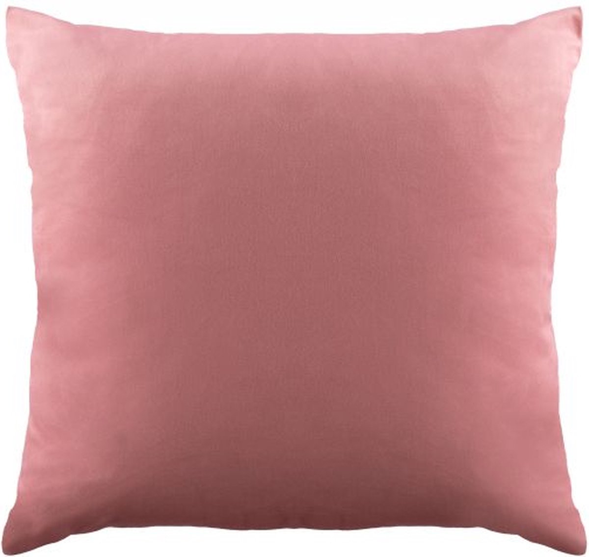 Tiseco - Kussen (gevuld) - effen - 45x45 cm, roze