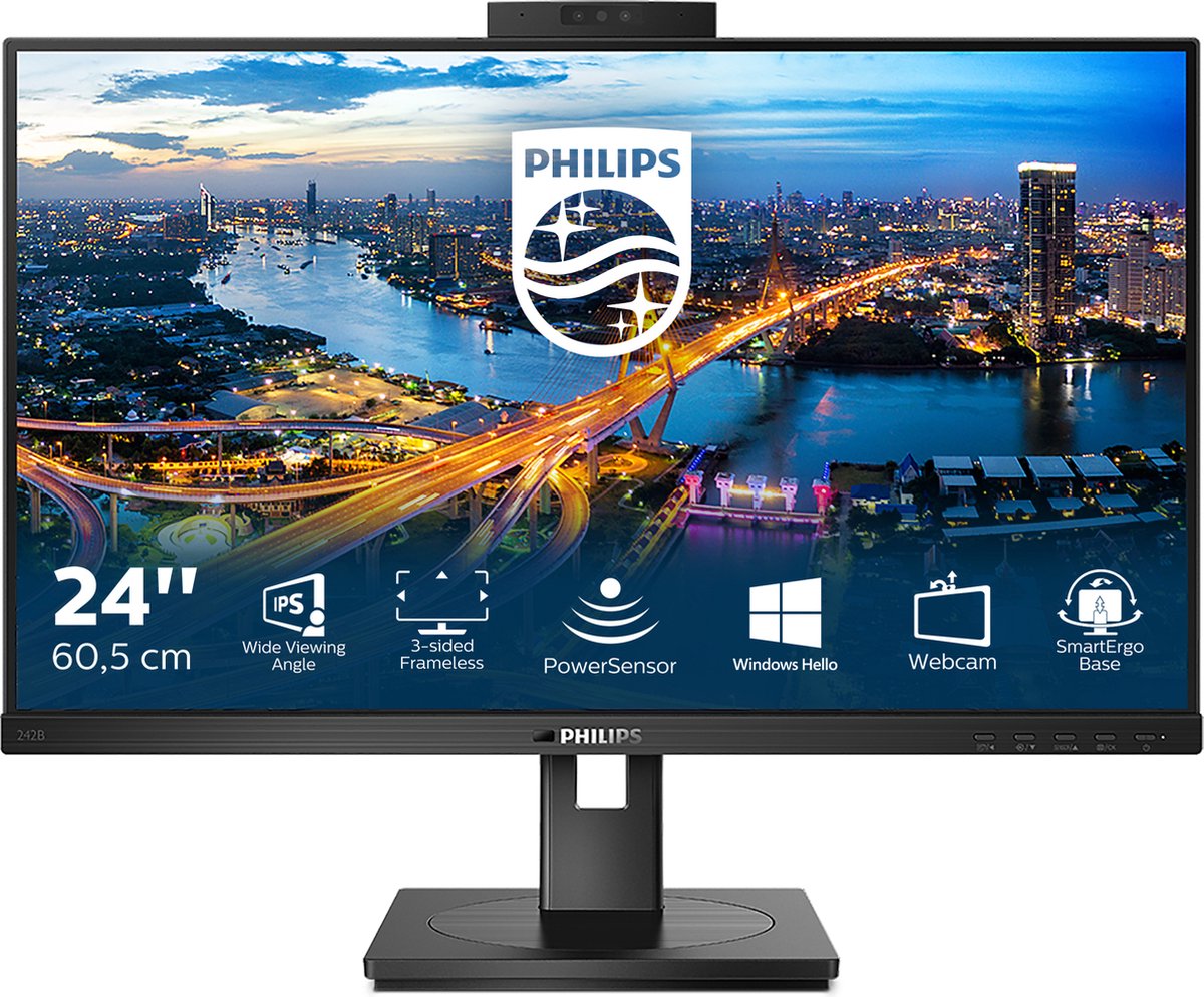 Philips Monitor B-Line 242B1H 24" (242B1H/00)