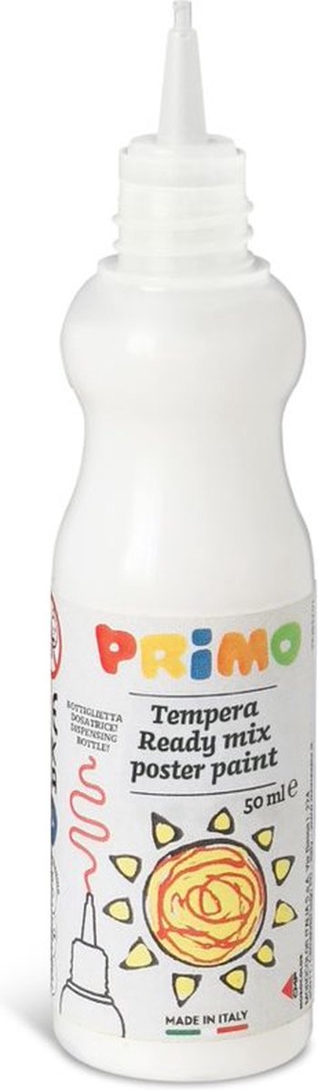 Plakkaatverf in Spuitflesje, Wit, 50 ml