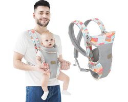 (stijl A) Draagzak Wrap - Handsfree Ergonomisch Draagbaar...