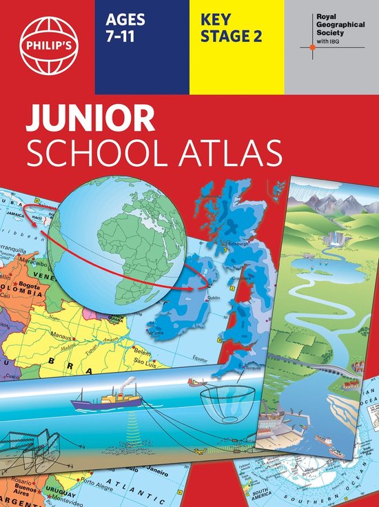 Philip's World Atlas 28 - Philip's RGS Junior School Atlas - cover