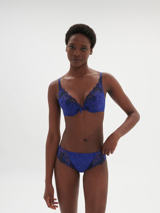 Simone Pérèle Wish Push-Up Triangel BH Electric Blue maat 70B