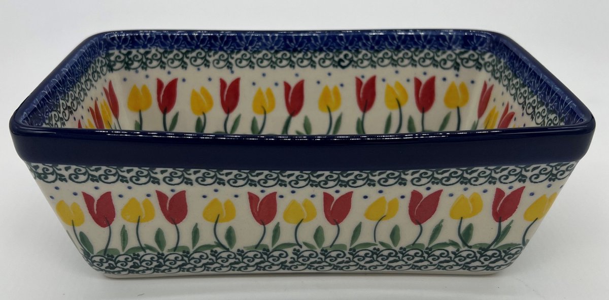 Bunzlau keramiek cakevorm tulp