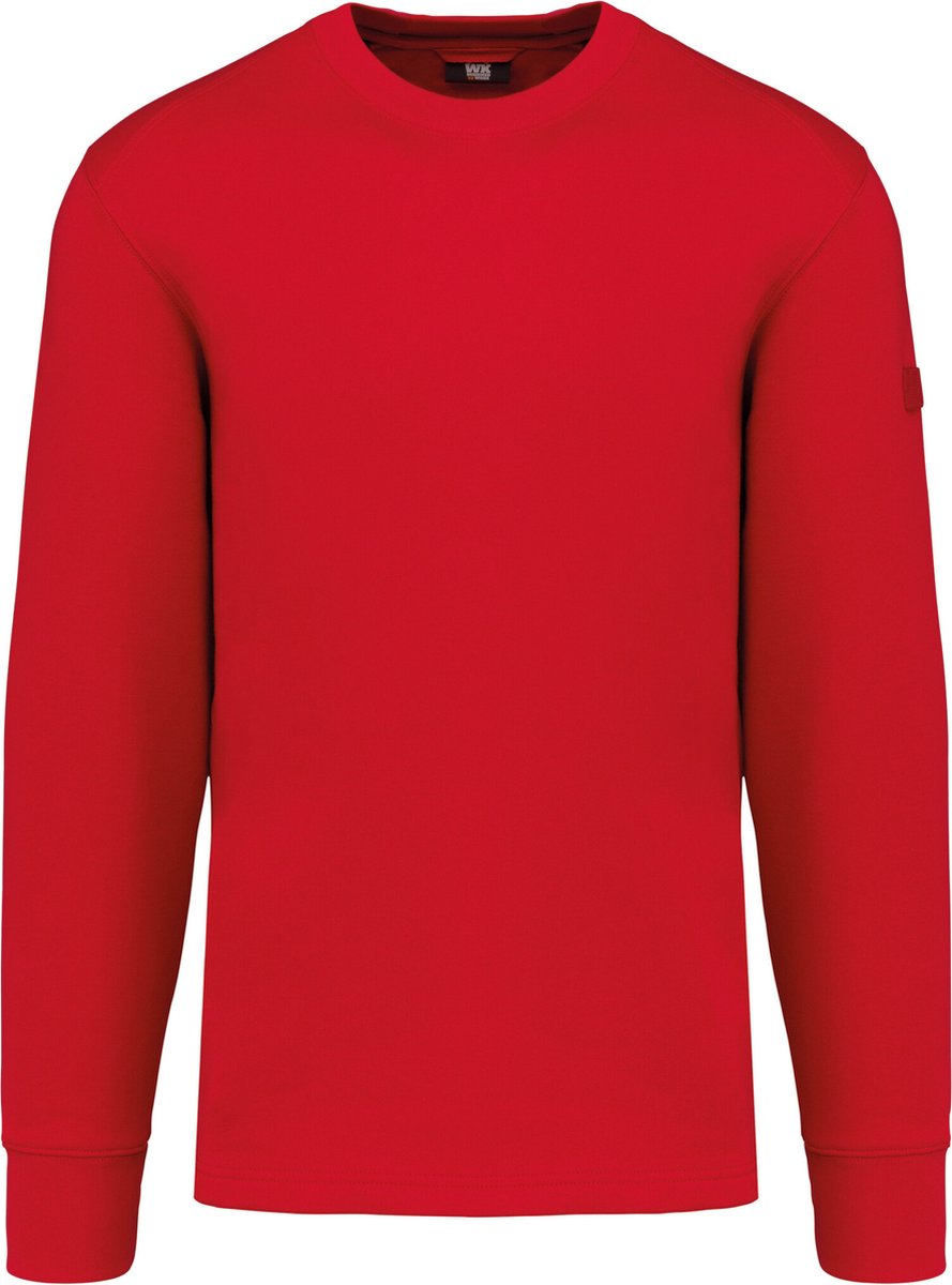 WK. Designed To Work Sweater ingezette mouwen WK4001 - Red - M