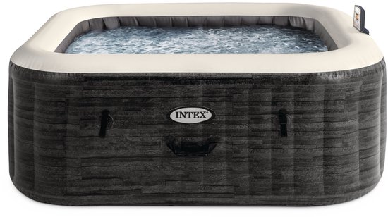 Intex PureSpa Greystone Deluxe Square Bubble Massage Set 6 persoons (220-240 Volt)