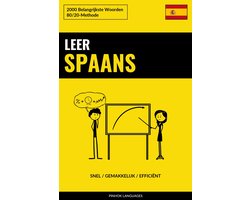 Leer Spaans - Snel / Gemakkelijk / Efficiënt
