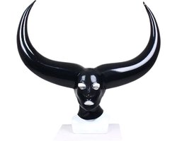 Demonen Masker - 100% Latex - Rollenspel - BDSM - Zwart