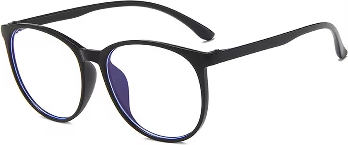 Dames Blauw Licht Bril Zonder Sterkte - Zwart - Computerbril - Blue Light Glasses - Beeldschermbril