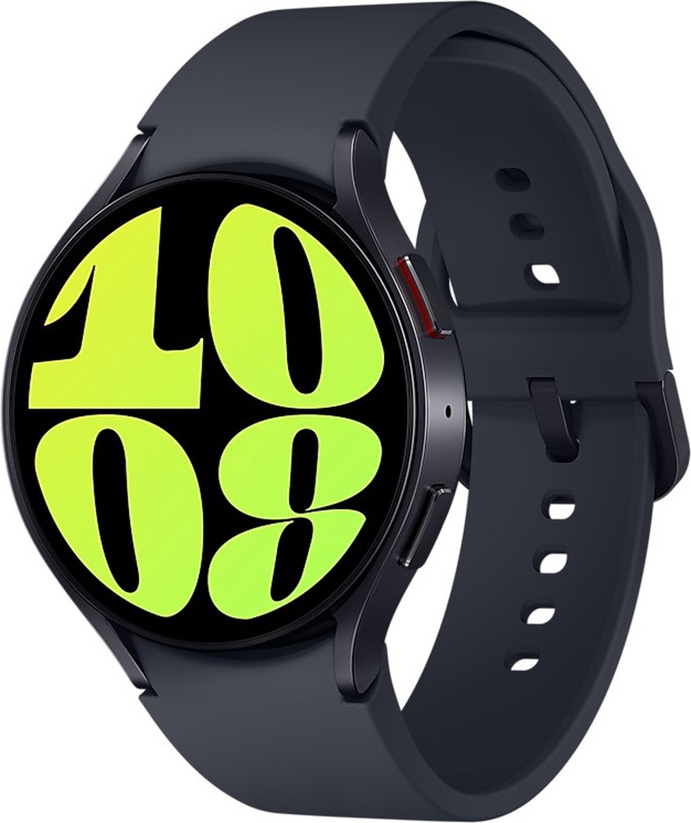 Samsung Galaxy Watch6 SM-R940NZKADBT smartwatch / sport watch 3,81 cm (1.5") OLED 44 mm Digitaal 480 x 480 Pixels Touchscreen Grafiet Wifi GPS