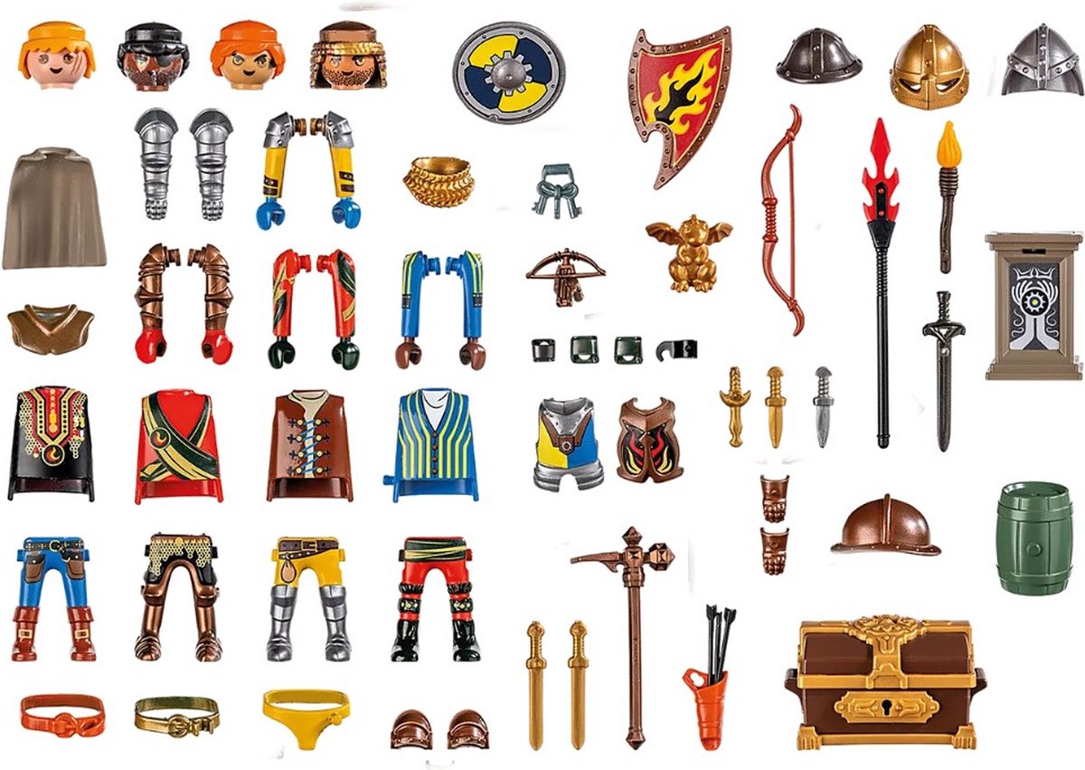 PLAYMOBIL Novelmore My Figures Ridders van Novelmore - 71487 — afbeelding 11