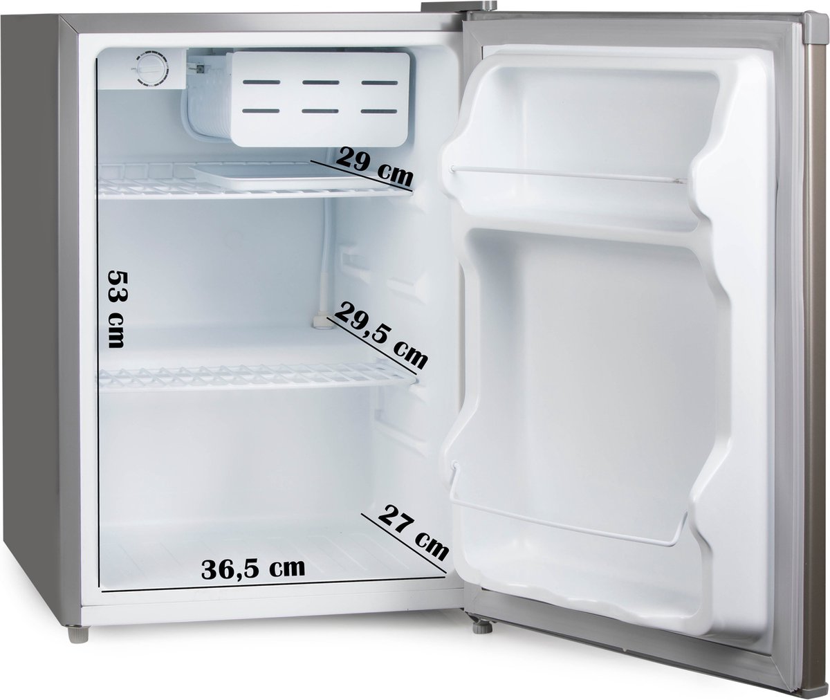 PRIMO PR154FR Tafelmodel Koelkast - 66L - E - Vrijstaand - Zilver — afbeelding 6