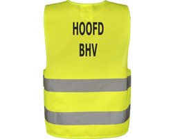 Veiligheidsvest - Veiligheidshesje - HOOFD BHV - one size