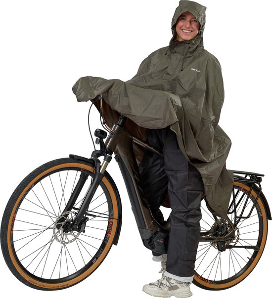 LOWLAND OUTDOOR fietsponcho – waterdicht – ademend – PFAS vrij