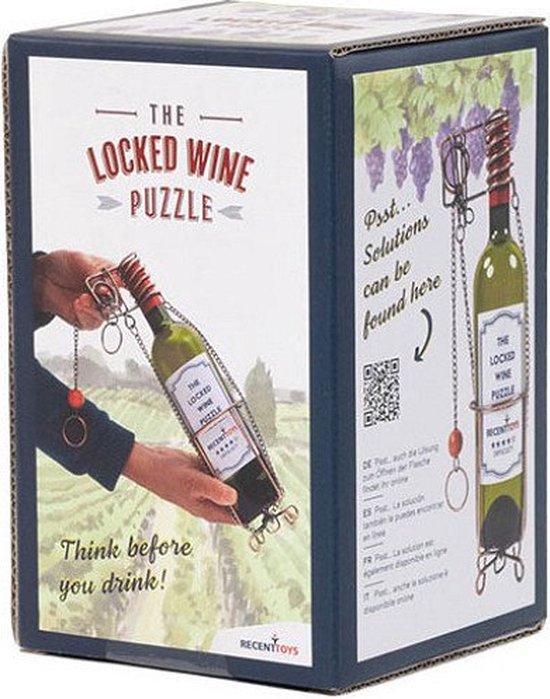 De vergrendelde wijnpuzzel