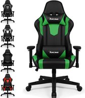 Bol.com Gaming Stoel - Gaming Chair mit 90°-165° Rugleuning - Racing Style - Max Gewicht 150 kg aanbieding