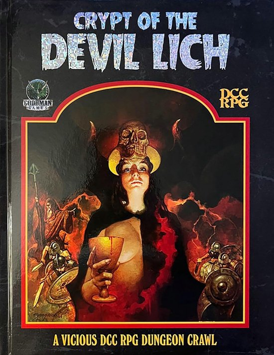 Crypt of the Devil Lich - DCC RPG Edition - cover