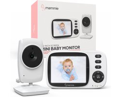 Mammie Babyfoon met Camera - Baby Monitor - Babyphone - Baby Camera - Uitbreidbaar tot 4 camera's
