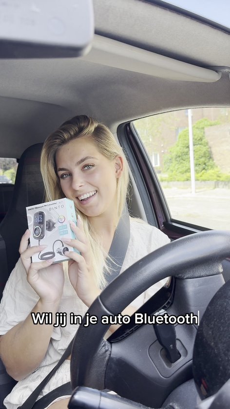 Emetteur FM Bluetooth DINTO® BC71 - Chargeur Voiture - Kit Voiture - Mains Libres - USB 3.0 - MP3 - Carte SD - Chargeur Rapide - Récepteur Audio Bluetooth
