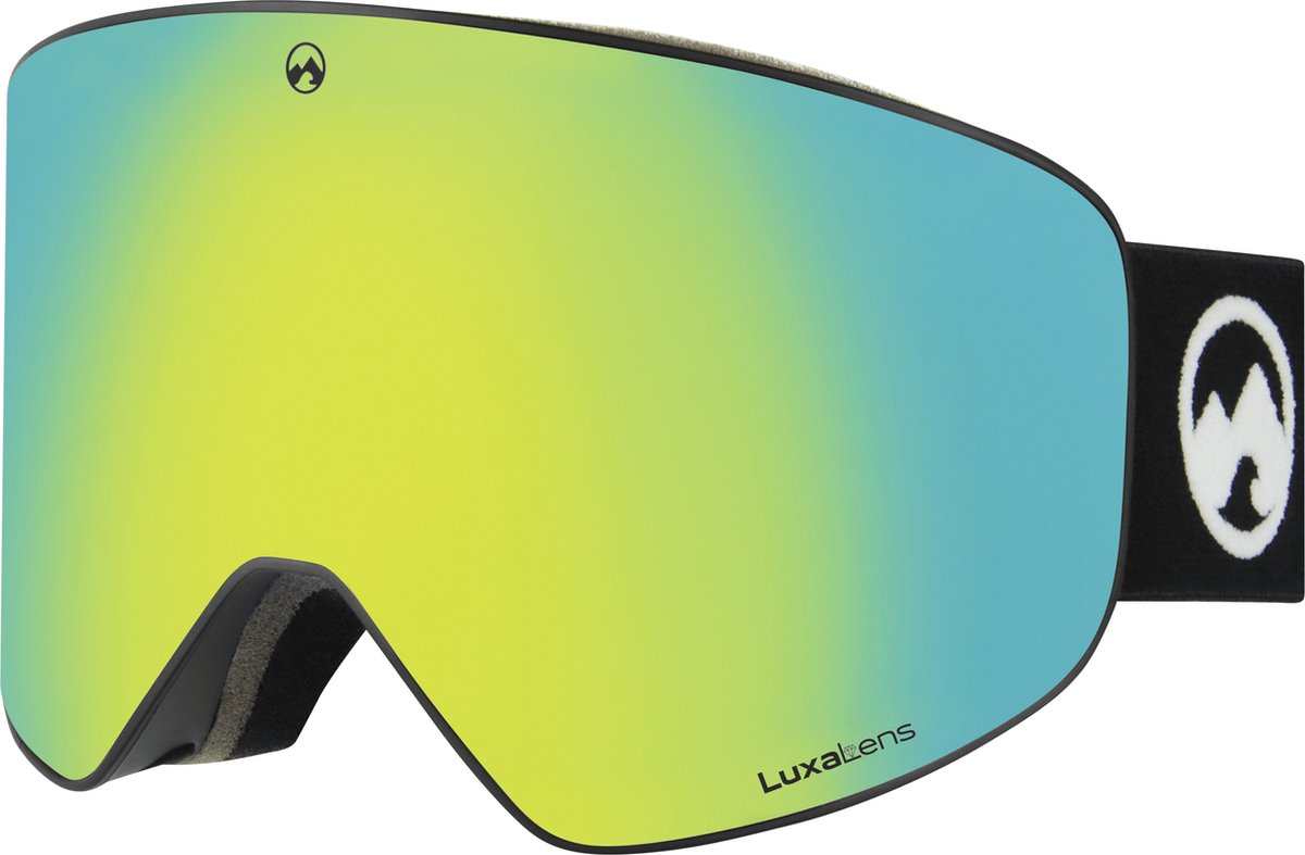 MowMow STEALTH Skibril - Fotochromatische Lens – Bio-Frame - R-Strap - UV400 - Unisex