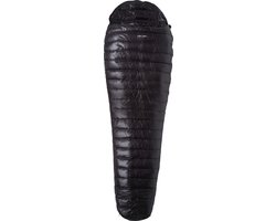 LOWLAND OUTDOOR Donzen slaapzak - Ultra compact mummy - 215 x 75 cm - 430 gr +8°C - Nylon - Rits links