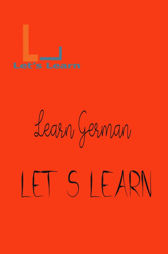 let's learn - Learn German - cover