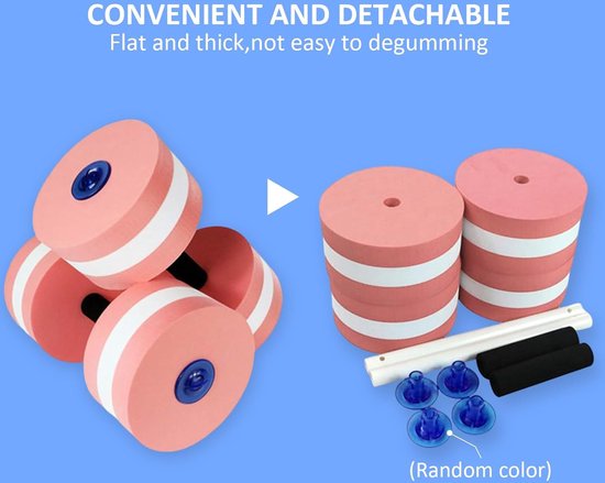 Mousse Natation Brassards Aquatiques, Exercice Poignets Aquagym Anneau Flottant Ensemble D'exercices, Chevilles Bras | FR