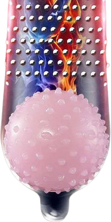 Condoom vibrator bal - Verlengde penis - Masturbator - Man en vrouw