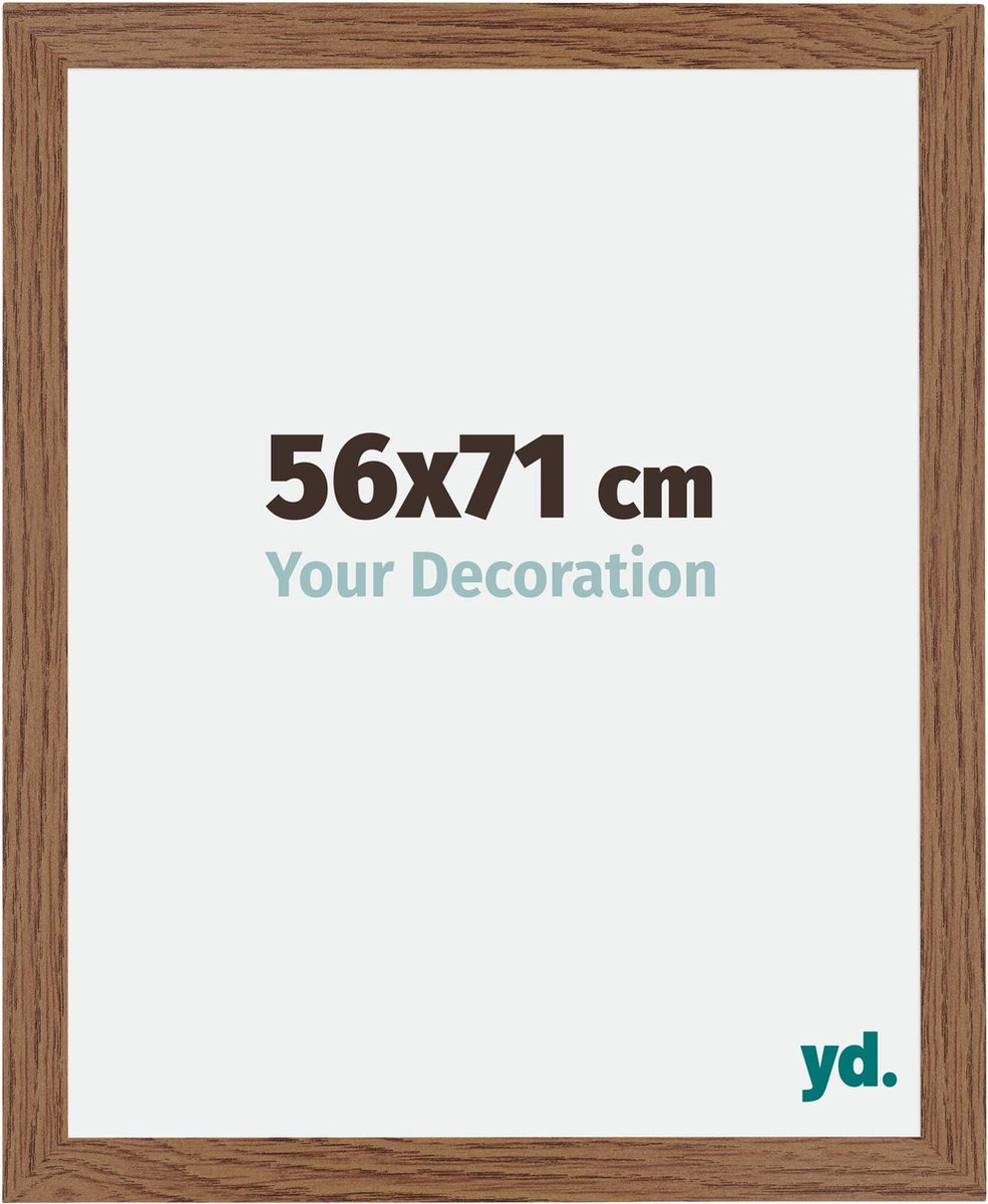 Your Decoration - Fotolijst 56x71 cm - MDF - Eiken Rustiek - Mura