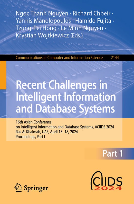 Communications in Computer and Information Science2144- Rece ... - cover